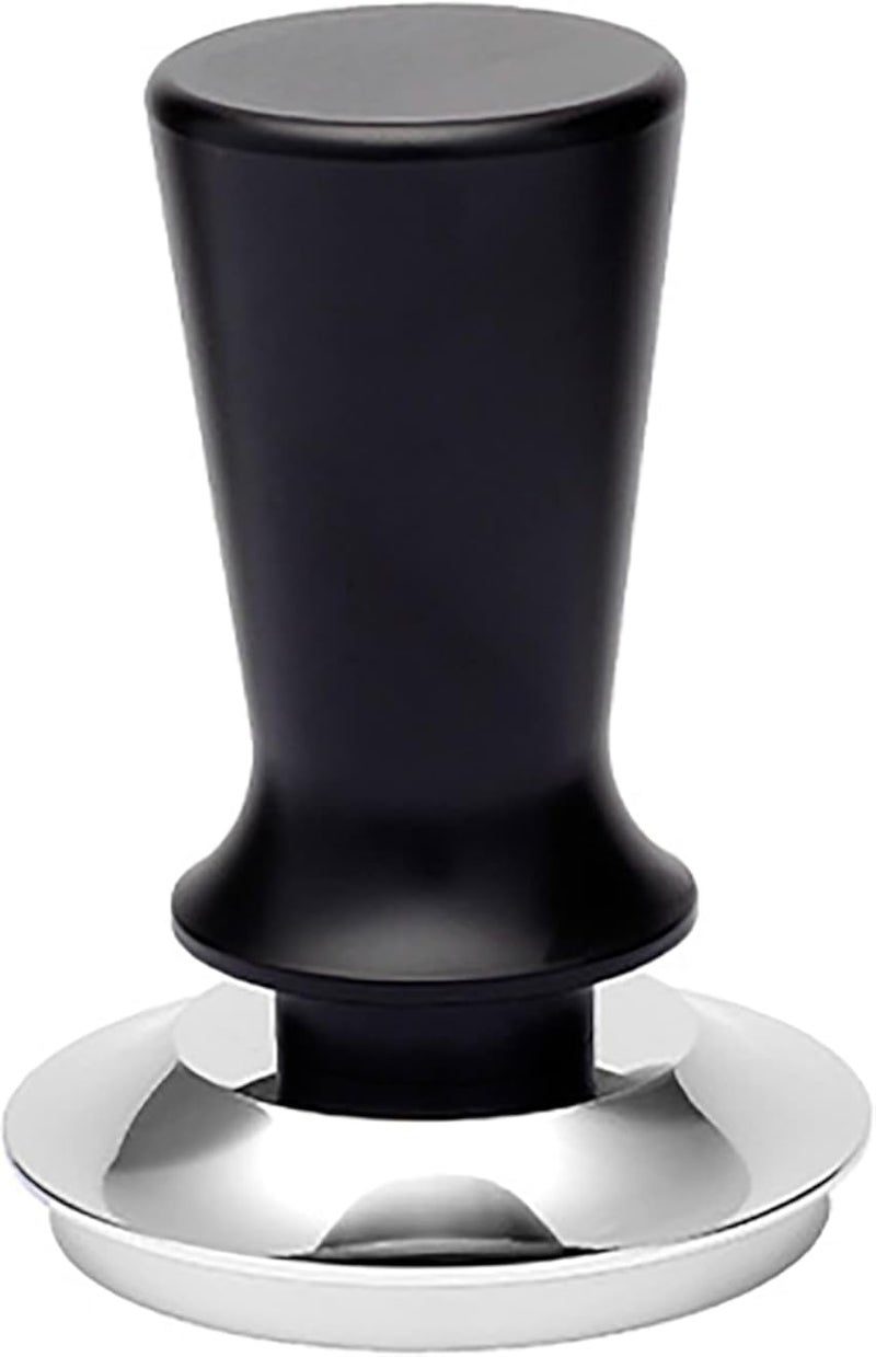 XIWENQUKU 51mm Espresso Tamper, Premium Barista Coffee Tamper with Calibrated Spring Loaded,Stainless Steel Base Tamper for Espresso Machine Kit Set (Black)